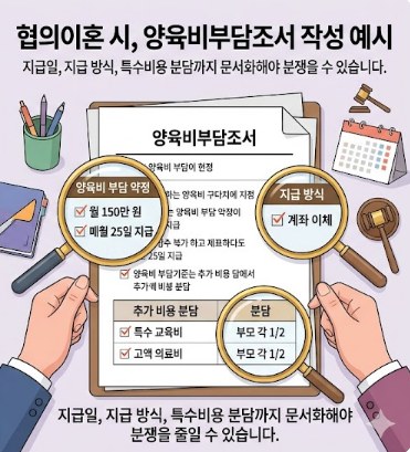 협의이혼 서류에서 놓치기 쉬운 부분